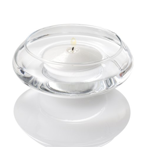 Richland® 3" Floating Candles White Unscented Set of 48 - Image 3