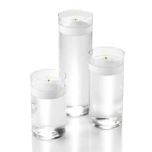 Richland® 3" Floating Candles White Unscented Set of 48 - Image 9