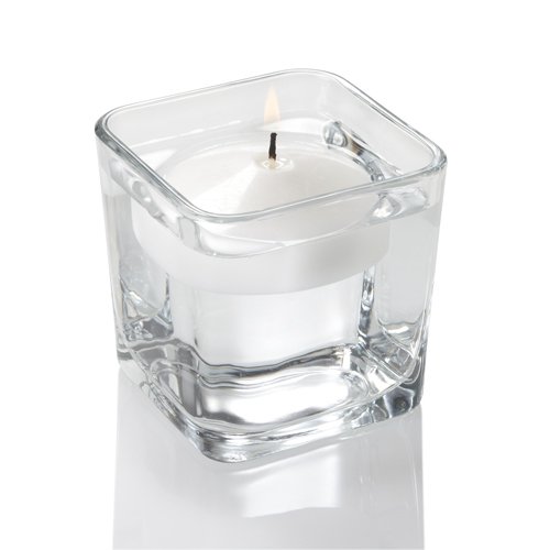 Richland® 3" Floating Candles White Unscented Set of 72 - Image 3
