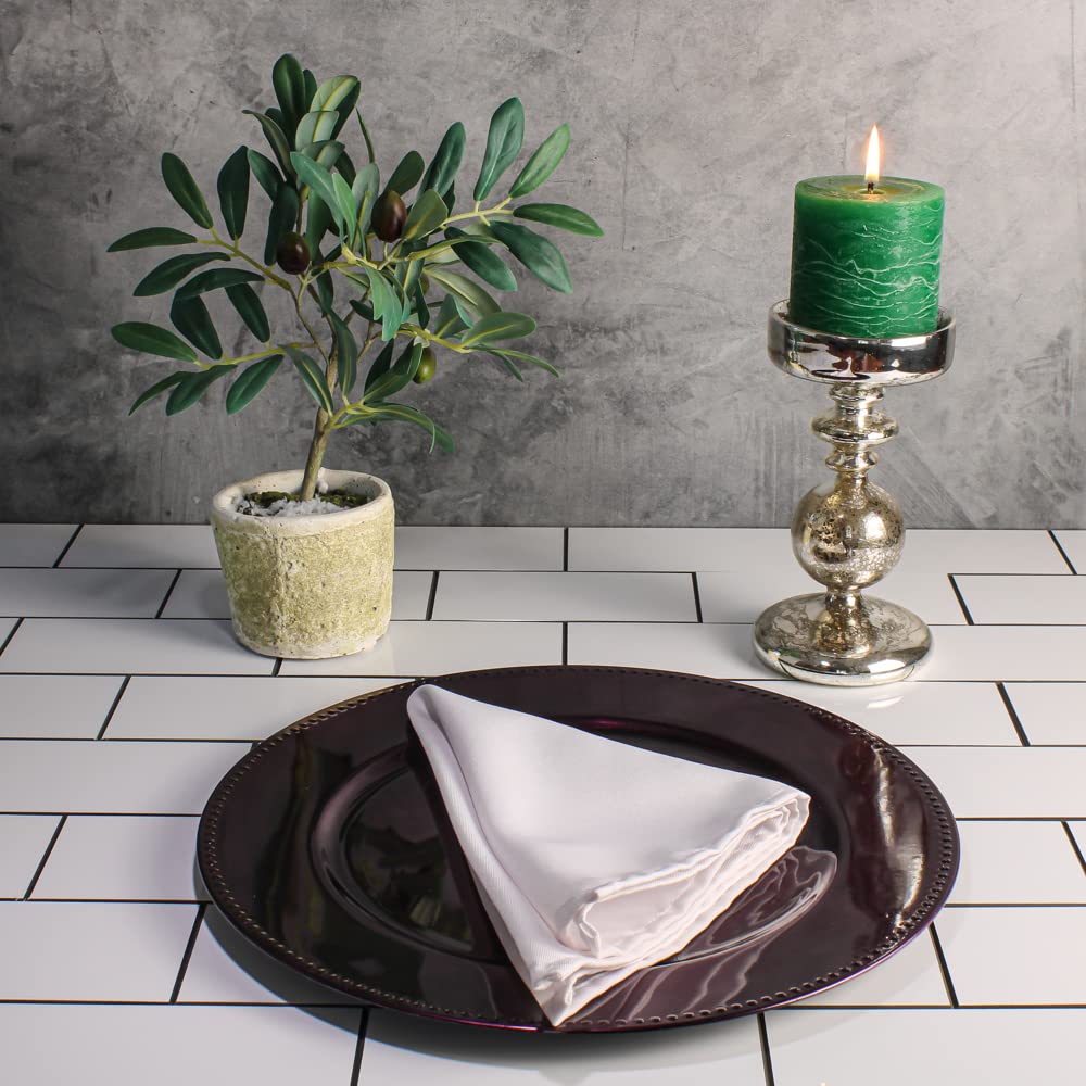 Richland Pillar Candle Holder Unique Mercury Bubble 7.3" - Image 3