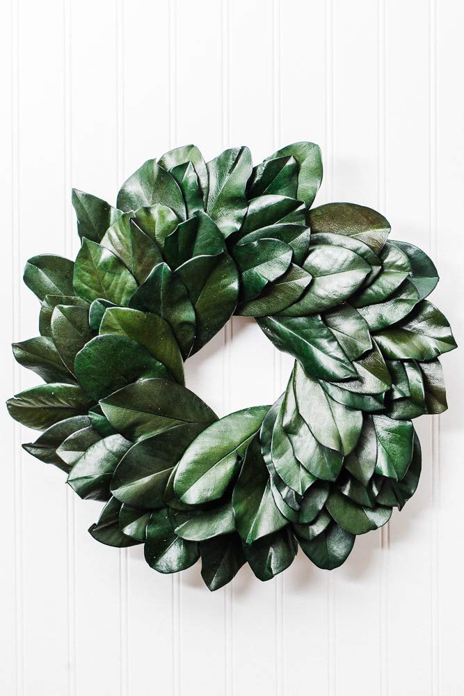 Richland Preserved Magnolia Wreath 17" Home Wedding Rustic Decor - Image 3