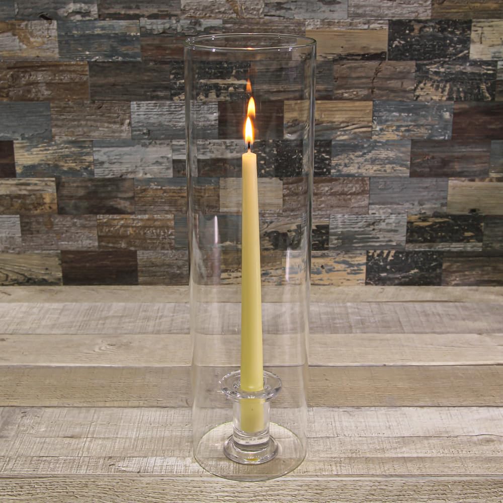 Richland Simple Glass Taper Candle Holder Set of 6 - Image 5
