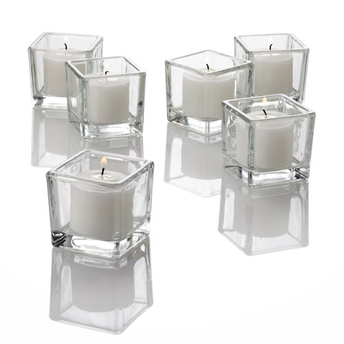 Richland® Votive Candles White Fresh Laundry Scented 10 Hour Burn Set of 72 - Image 3