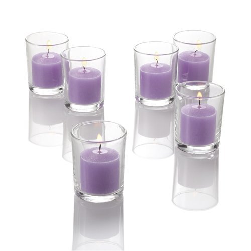 Richland® Votive Candles Lavender Unscented 10 Hour Burn Set of 288 - Image 6