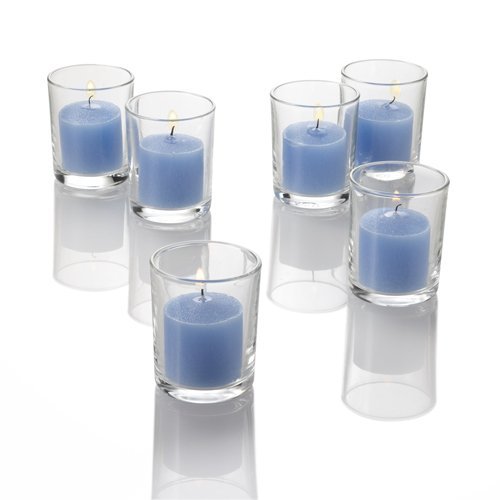 Richland® Votive Candles Light Blue Ocean Breeze Scented 10 Hour Burn Set of 288 - Image 6
